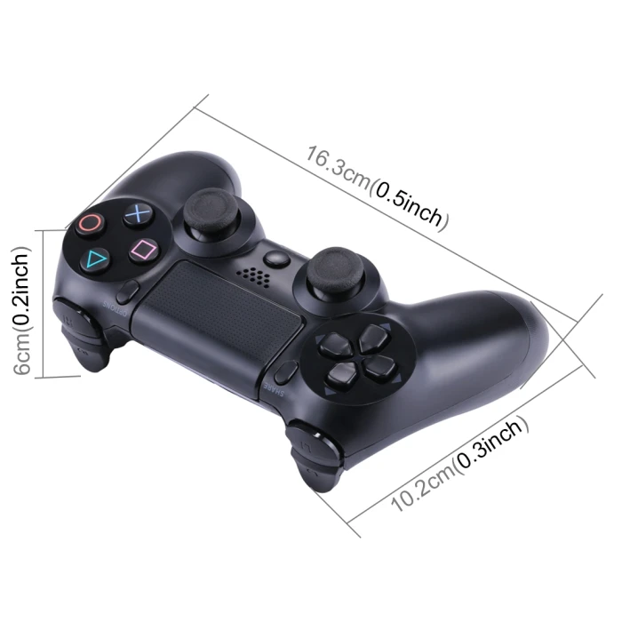 Doubleshock Wireless Game Controller for Sony PS4 (Black) - Image 5