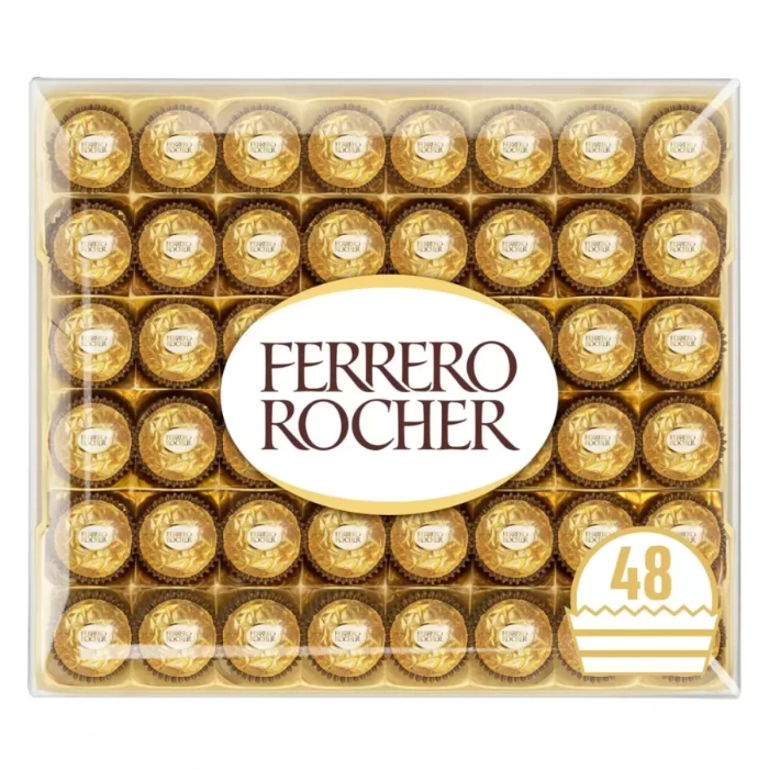 Ferrero Rocher 48 Piece Chocolate Gift Box, 600g - Image 1