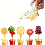 Manual / Transparent Fruit, Lime, Citrus Juicer, Lemon Squeezer, Clip - Free Delivery - Image 2
