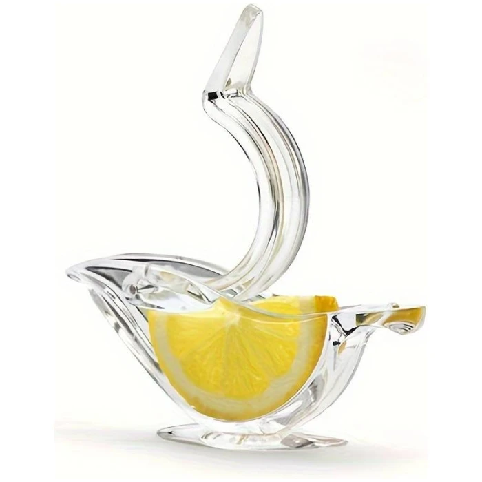 Manual / Transparent Fruit, Lime, Citrus Juicer, Lemon Squeezer, Clip - Free Delivery - Image 1