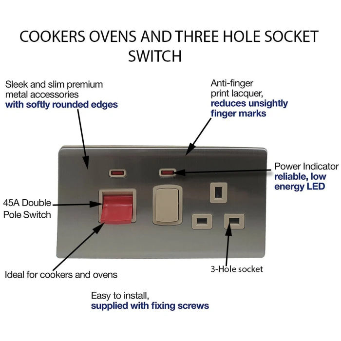 Double Wall UK Plug Socket 2 Gang 13A with/without USB Charger Port Outlet Plate~3869 - Image 15