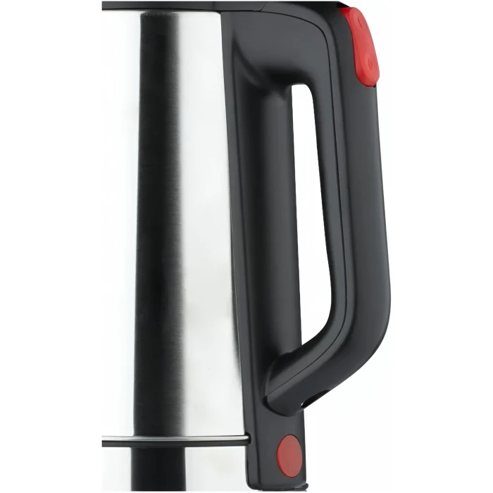 Holms & Moresby Brushed Stainless Steel Electric 2.3L Cordless Kettle (Quiet & Fast Boil 1800W, washable anti-scale filter, Pull to open hinged lid, Perfect pour spout) UK Brand - Image 3